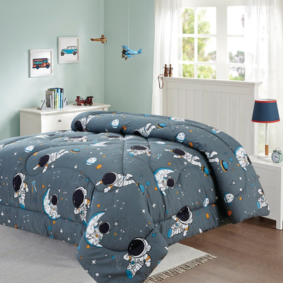 Kids bedspread 180x220cm twin #kb3, Multicolour, medium