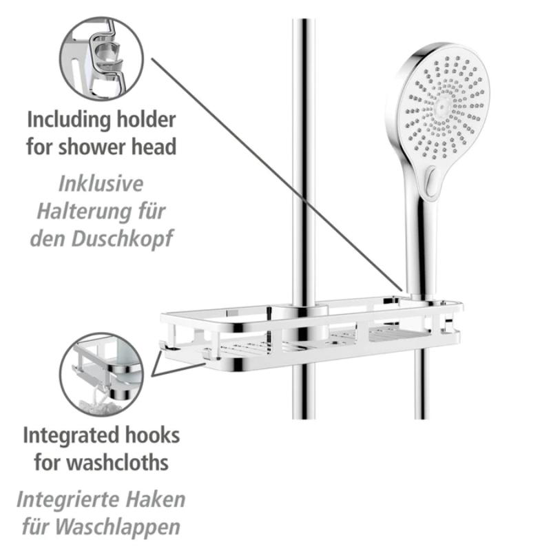 Wenko liberta shelf - chrome, , medium image number null