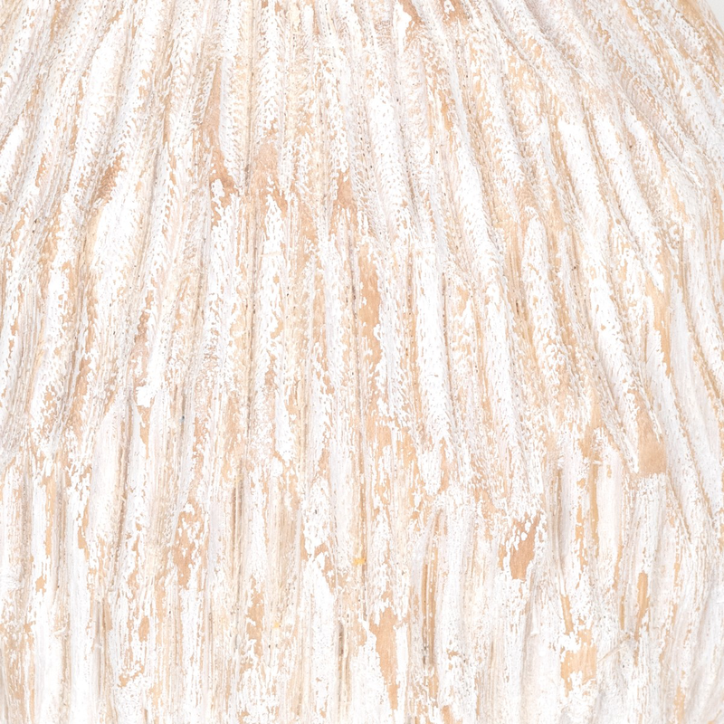 Wooden handcrafted vase small, , medium-null