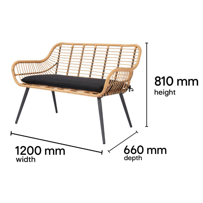 Goodhome apolima παγκακι διθεσιο, , medium image number null
