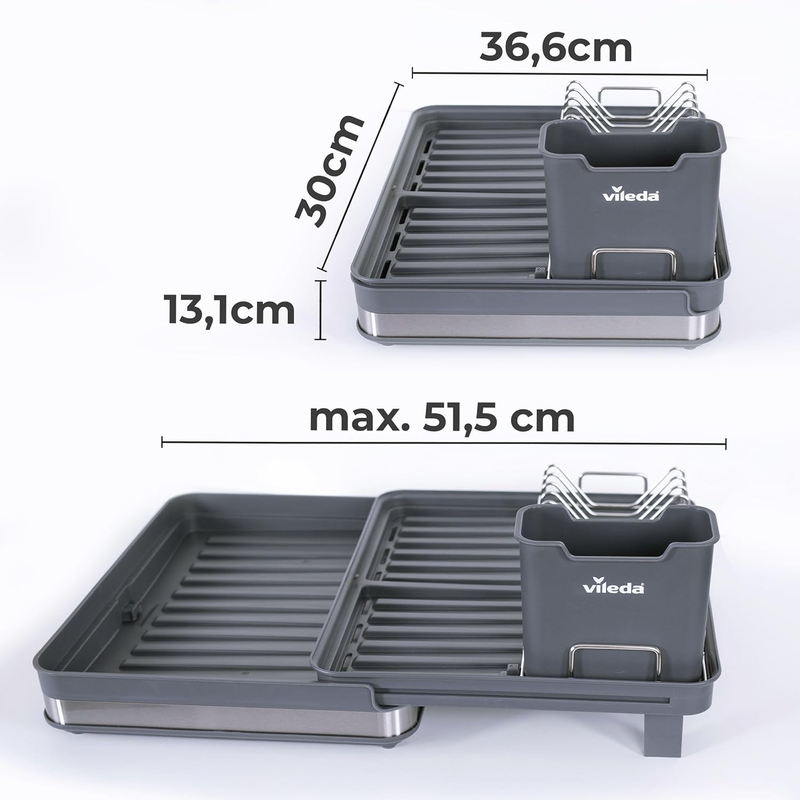 Vileda dish drainer extendable rack, , medium-null