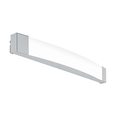 Eglo 'siderno' led 16w mirror wall light chrome 1700lm 4000k ip44 l580xw60xh65mm, , medium
