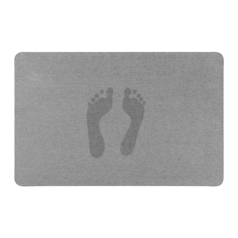 Product image: Wenko quick-dry χαλακι μπανιου 50x80cm - γκρι, , medium-null