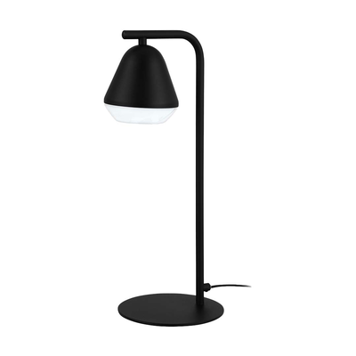 Eglo 'palbieta' 1xgu10 (3w) table lamp black 240lm 3000k l190xw170xh445, , medium