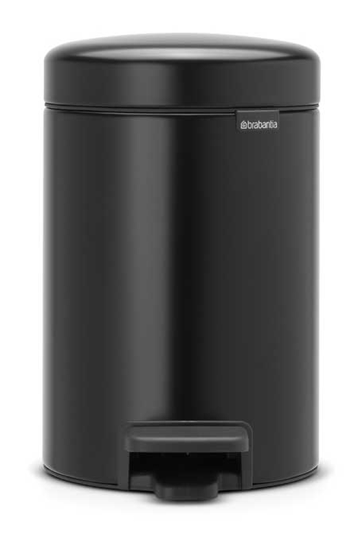 Brabantia pedal bin newicon 3l - matt black, , medium image number null