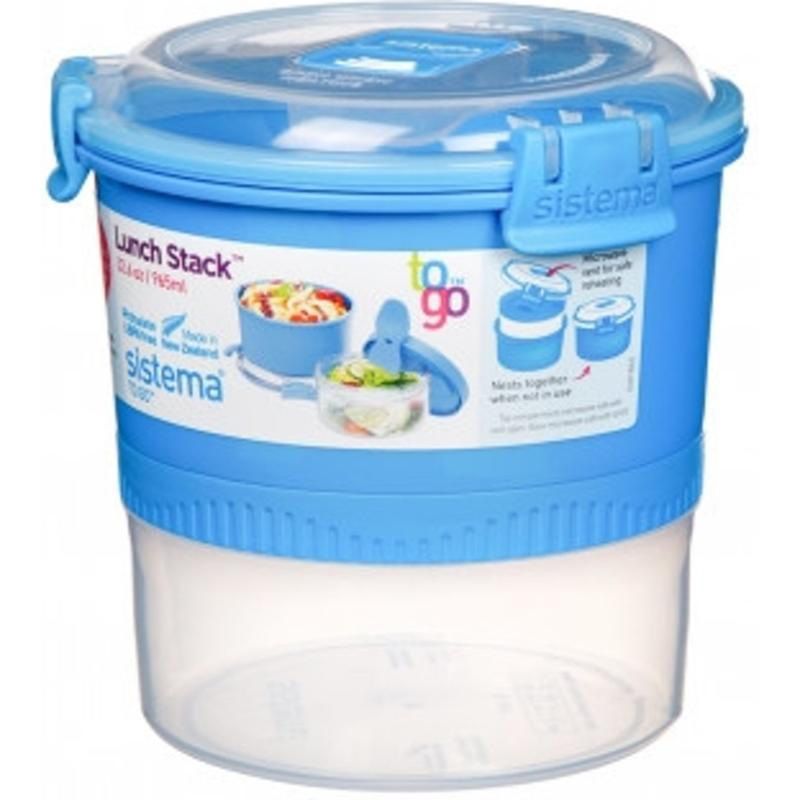 Sistema to go lunch stack 965ml - assorted colors, , medium-null