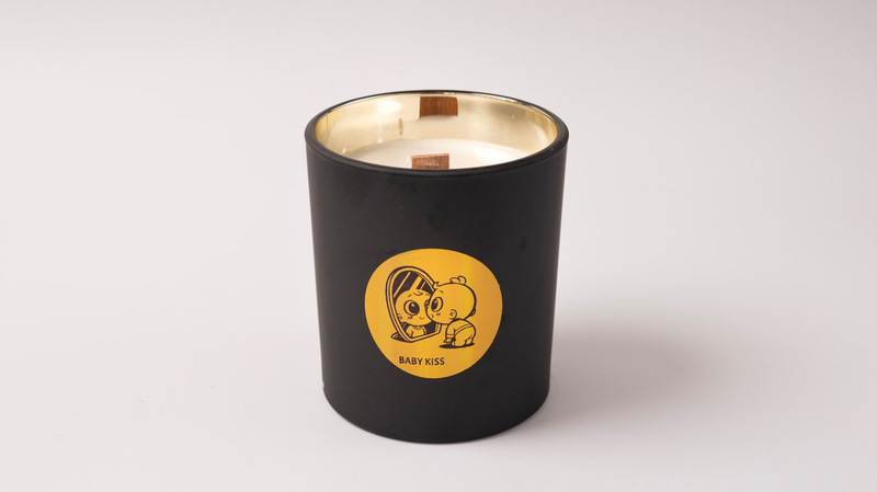 Soy scented  candle | 400gr | Baby Kiss-null