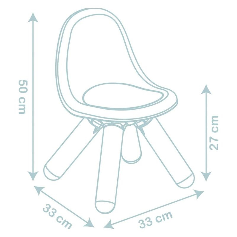 Smoby kid chair blue 7600140313, , medium-null