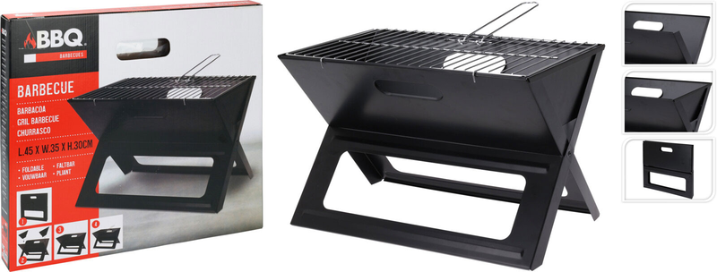 Product image: Bbq foldable x shape 450x25x450mm, , medium-null