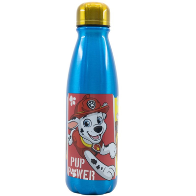 Stor : paw patrol pup power - daily aluminium bottle 600ml 74640, , medium