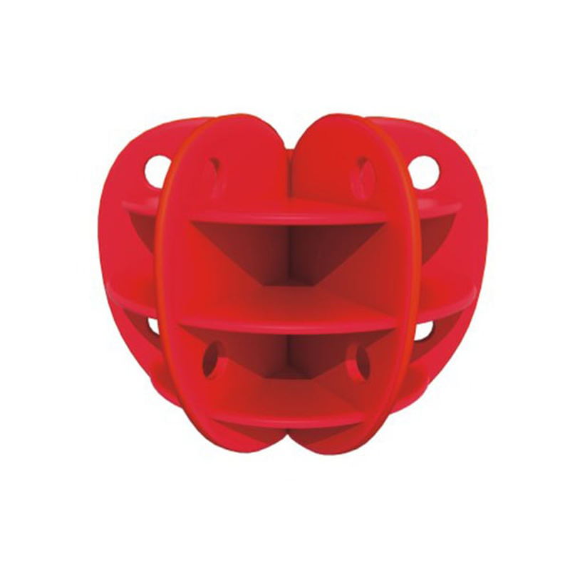 Apple wooden bookcase-null