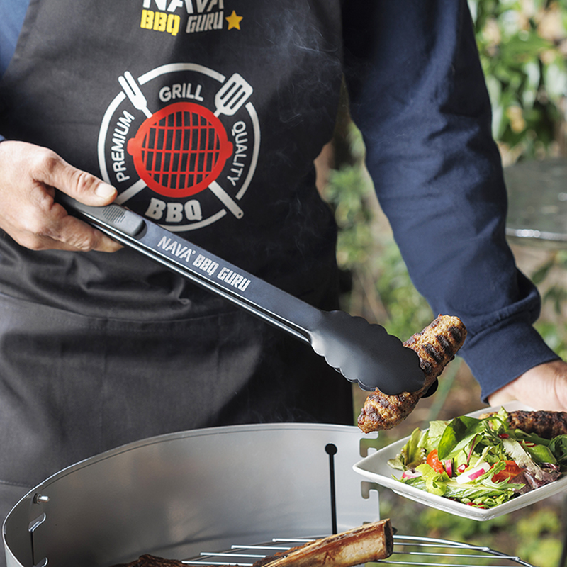 Nava bbq guru stainless steel grill tong 51cm, , medium-null