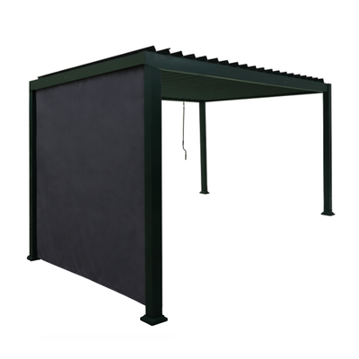 L.h garden side cover for aluminum awning (sku 87174-10015 & 87174-10016) 3m black, , medium