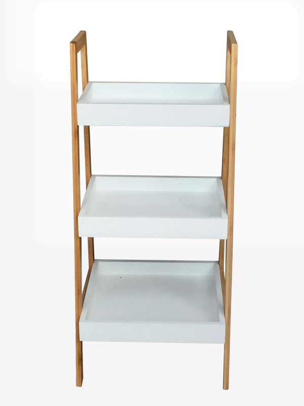 Tokyo 3 tier shelf mdf+bamboo, , medium-null