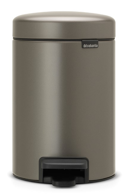 Brabantia new icon καδος απορριμmατων πενταλ 3l - λευκοχρυσο, , medium