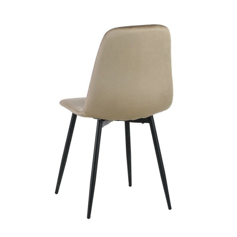Athina chair velvet - beige, , medium-null