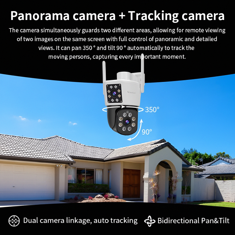 Product image: Vstarcam οutdoor ip Wi-Fi dual lens 5mp photo & 2mp video, , medium-null