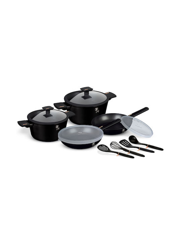 Berlin h. 12pcs cookware set monaco col. Bh/7097 image number null