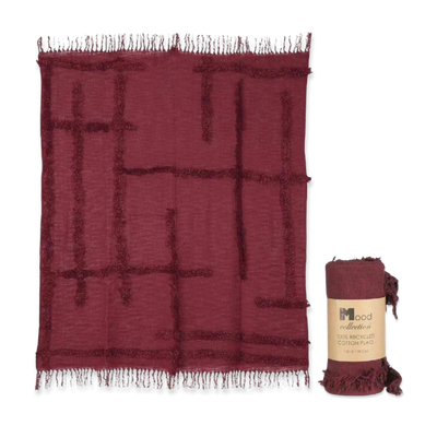 In the mood filip throw brown l180xw130cm