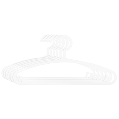 Set6 kid hangers white, , medium