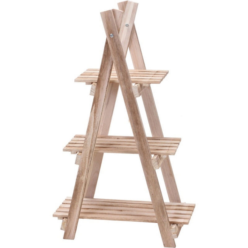 Flower stand wood 3 layers, , medium-null