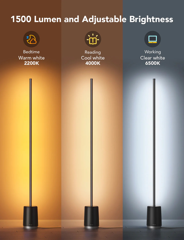 Govee rgbicww lyra corner floor lamp h6072, , medium-null