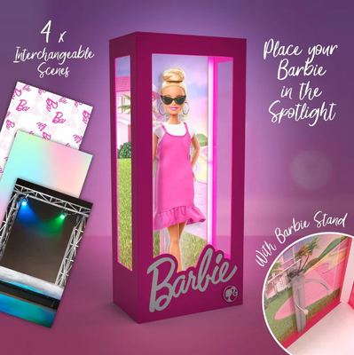 Paladone barbie doll display case light, , medium