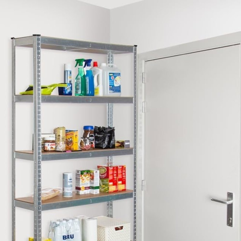 Product image: Μεταλλική ραφιέρα αποθήκευσης 5 ραφιών 150x70x30cm, , medium-null