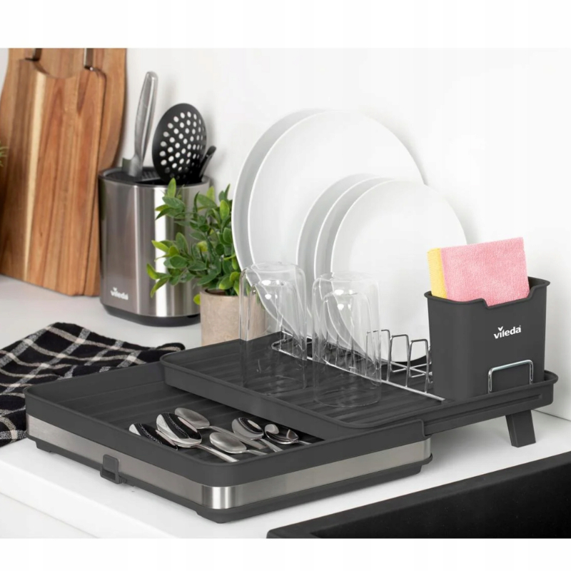 Vileda dish drainer extendable rack, , medium-null