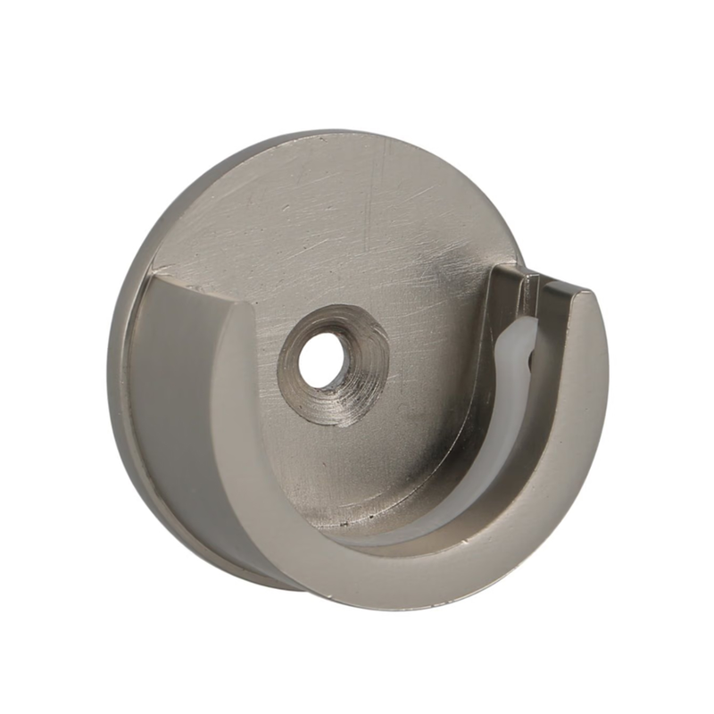 Mobois curtain rod support base 2 pcs d28/20 white mat-null