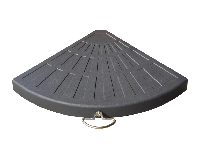 Atmosfera 20kg banana umbrella base grey, , medium image number null
