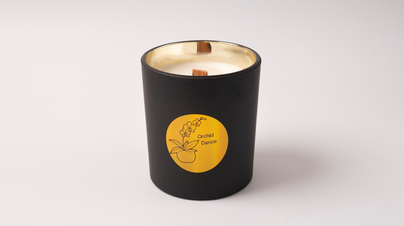 Soy scented  candle | 400gr | Orchid Dance-null