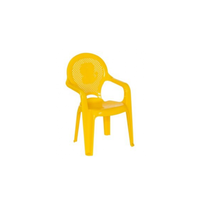Bica chair for children andria lion plastic yellow