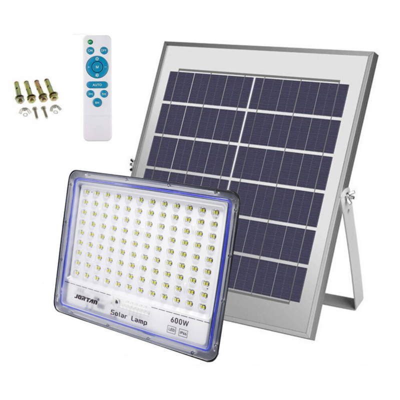 Product image: Αδιάβροχος ηλιακός προβολέας jortan 600w / 8000lm flat led-null