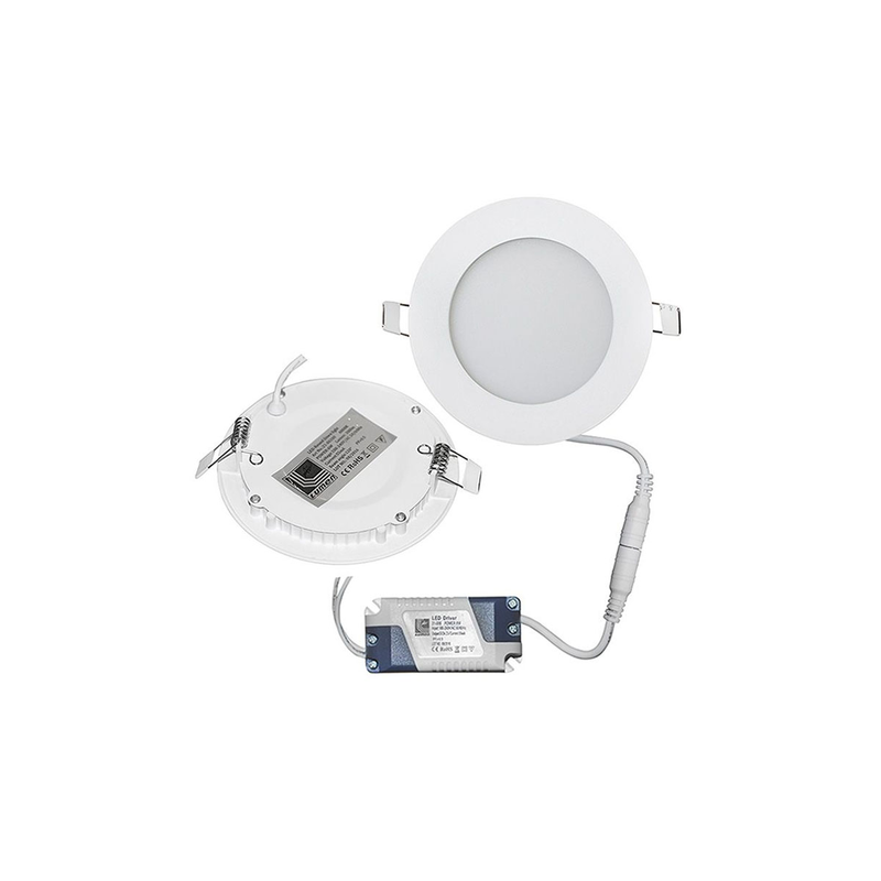 Panel 6w 350lm 4000k round 21-06101 white-null