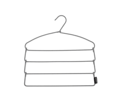 Brabantia touch trouser hanger black/white, , medium