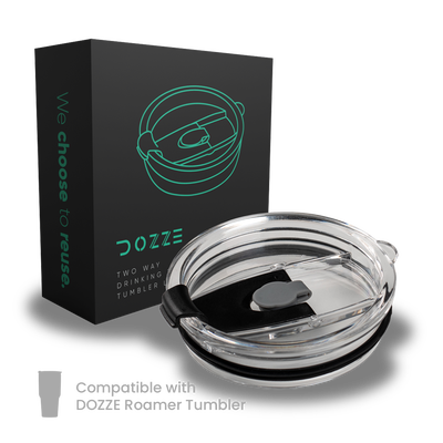 Dozze tumbler black colour lid - roamer only, , medium