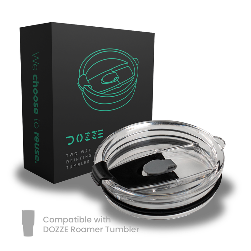 Dozze tumbler black colour lid - roamer only, , medium-null