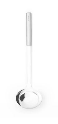 Brabantia stainless steel soup ladle matt steel, , medium