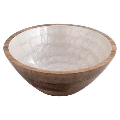 Mango wood bowl