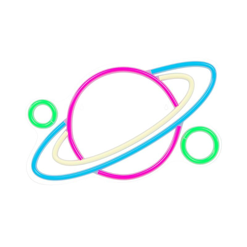 Neon plexi led planet, , medium-null