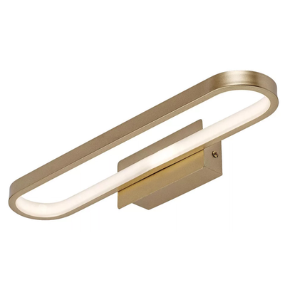 Ordan bathroom wall light led 15w 40cm gold, Gold, medium