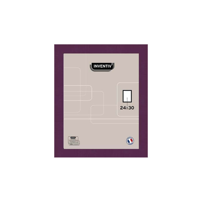 Inventiv decorative wooden frame 18x24cm black