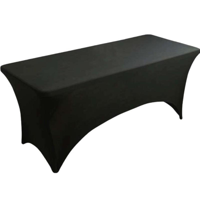 Table cover 180/183x76x74cm - black