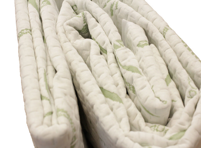 Bamboo mattress protector 200x120cm - white, , medium-null