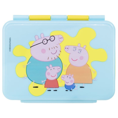 Stor : peppa pig core 2022 - stainless steel clamp rectangular sandwich box 1100ml 13956, , medium