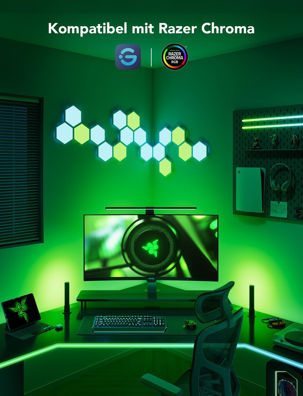 Govee h6608 monitor back light strip & 2x light bars gaming set, , medium-null