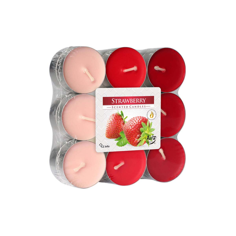 Package of aromatic candles chocolate cherry 4th 18pcs-null