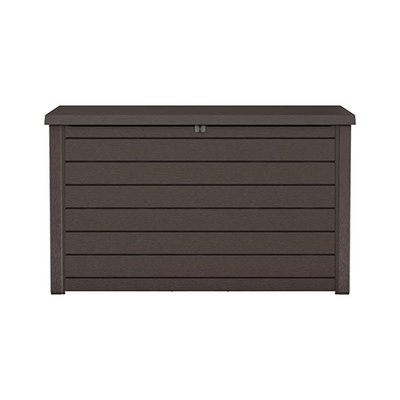 Keter ontario κουτί αποθήκευσης 870l καφέ ιδανικό για αποθήκευση εργαλείων, μαξιλαριών, παιχνιδιών ή και εξοπλισμού κήπου, , medium