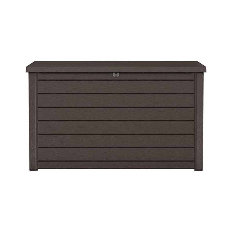 Product image: Keter ontario κουτί αποθήκευσης 870l καφέ ιδανικό για αποθήκευση εργαλείων, μαξιλαριών, παιχνιδιών ή και εξοπλισμού κήπου, , medium-null